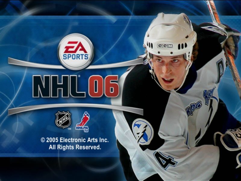 NHL 06 (Windows) screenshot: Main Title