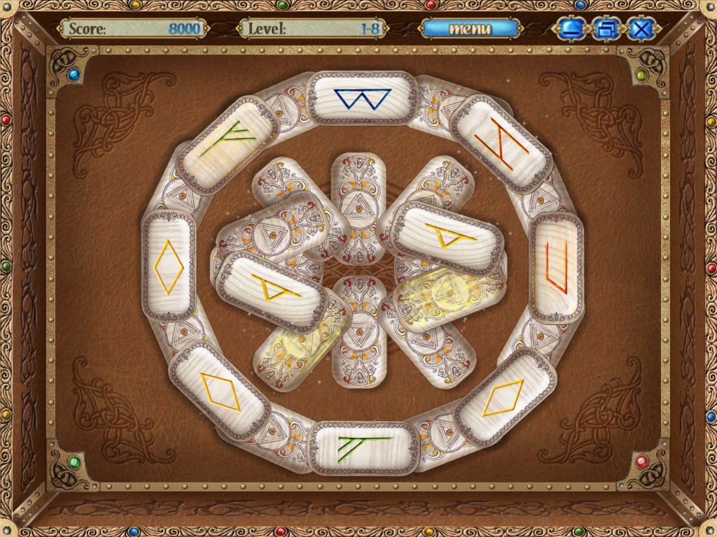 Rune of Fate (Windows) screenshot: Level 1-8