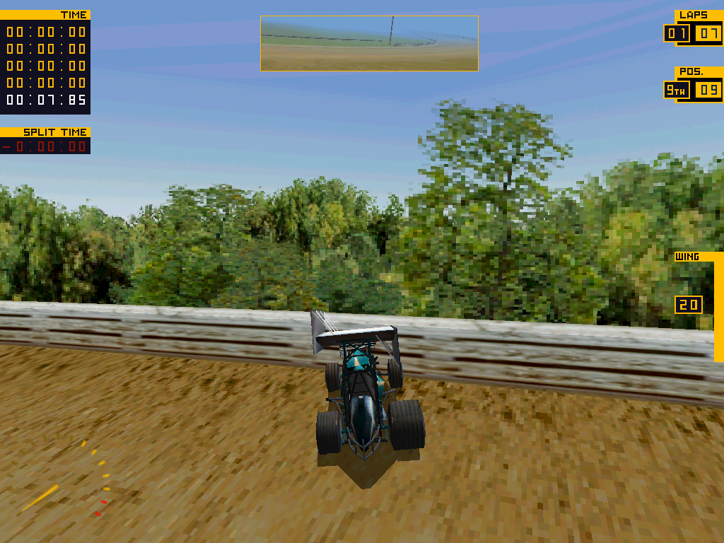 Screenshot of Dirt Track Racing: Sprint Cars (Windows, 2000) - MobyGames