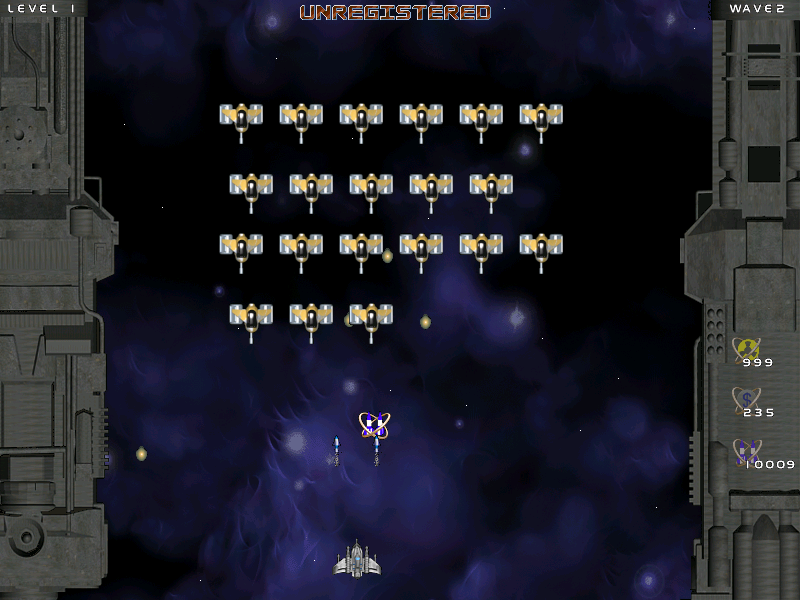 Star Defender (Windows) screenshot: Getting rockets.