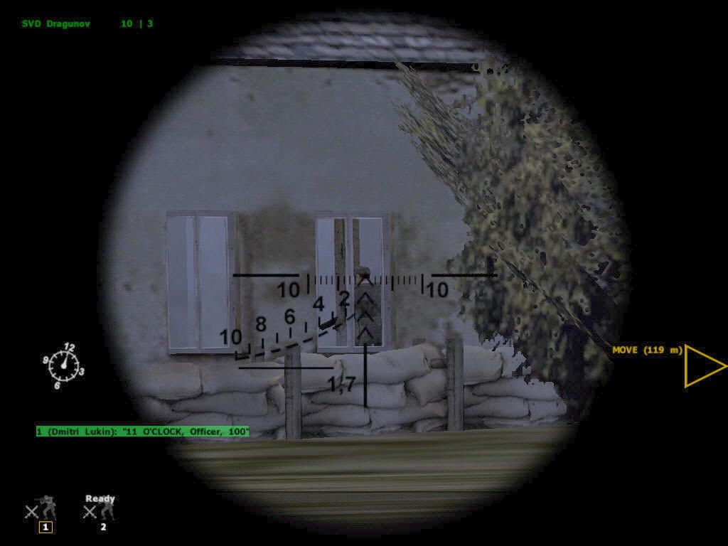 Operation Flashpoint: Gold Upgrade (Windows) screenshot: Assassinating an US officer