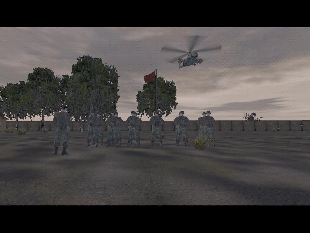 Operation Flashpoint: Gold Upgrade (Windows) screenshot: The Red Army, your new buddies