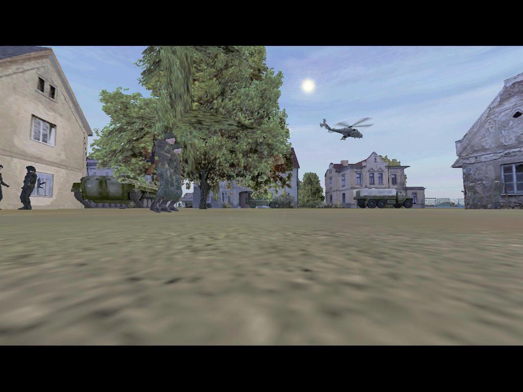 Operation Flashpoint: Gold Upgrade (Windows) screenshot: The Red Army has successfully occupied the island of Everon