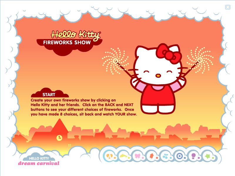 Screenshot of Hello Kitty: Dream Carnival (Windows, 2003) - MobyGames