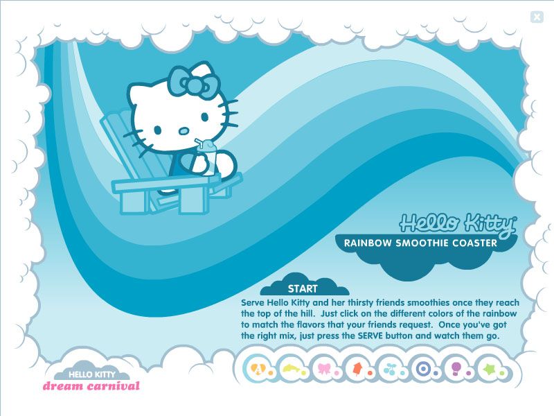 Screenshot of Hello Kitty: Dream Carnival (Windows, 2003) - MobyGames