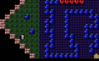 Heartlight (DOS) screenshot: (Taken from the Epic web site.)