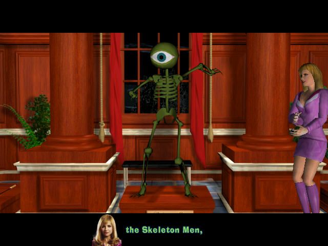 Scooby Doo 2: Monsters Unleashed (Windows) screenshot: The Skeleton Men