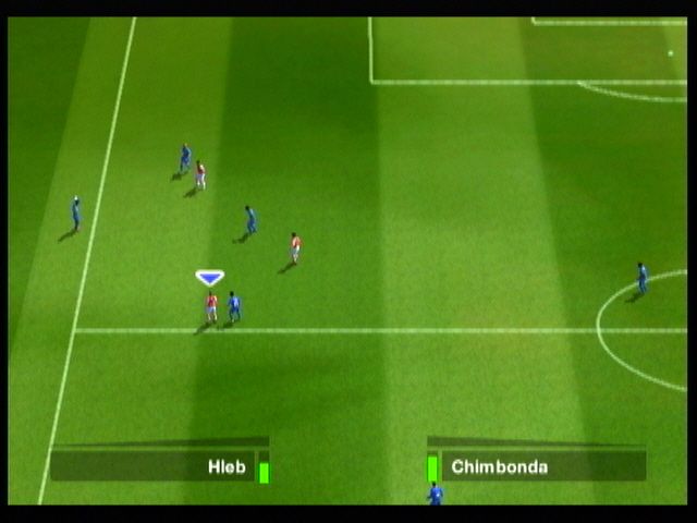 FIFA Soccer 08 (Wii) screenshot: A lonely situation