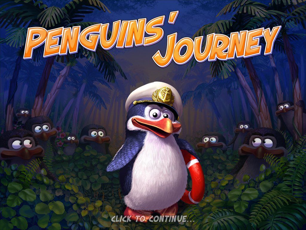 Penguins' Journey (Windows) screenshot: Title screen