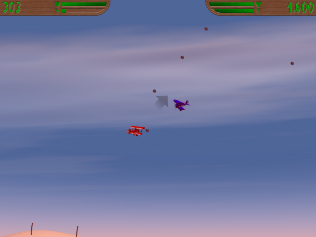 Island Wars 2 (Windows) screenshot: The third round is a dogfight.