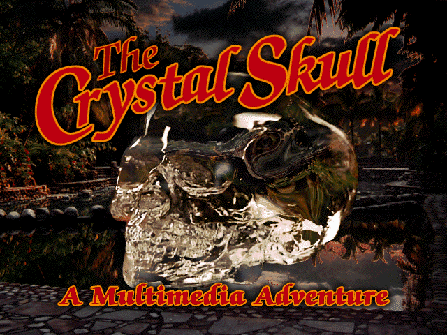 The Crystal Skull (Windows 3.x) screenshot: Title screen