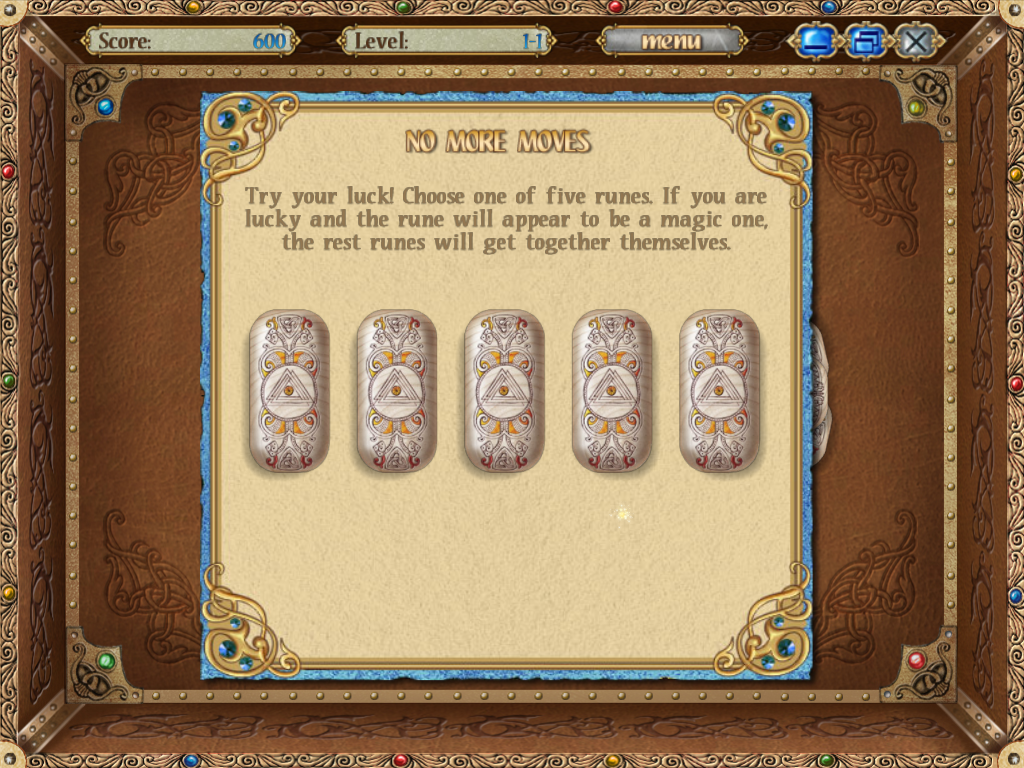 Rune of Fate (Windows) screenshot: Guessing game