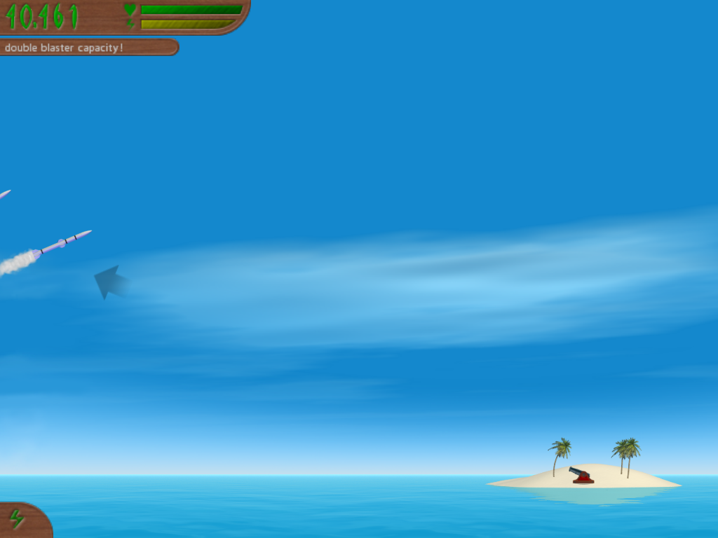 Island Wars 2 (Windows) screenshot: Oh good...ICBMs.