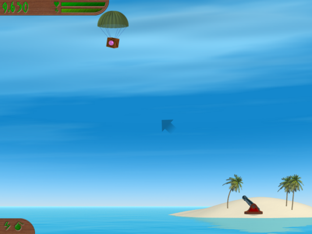 Island Wars 2 (Windows) screenshot: These crates have bonuses such as ammunition or defenses.