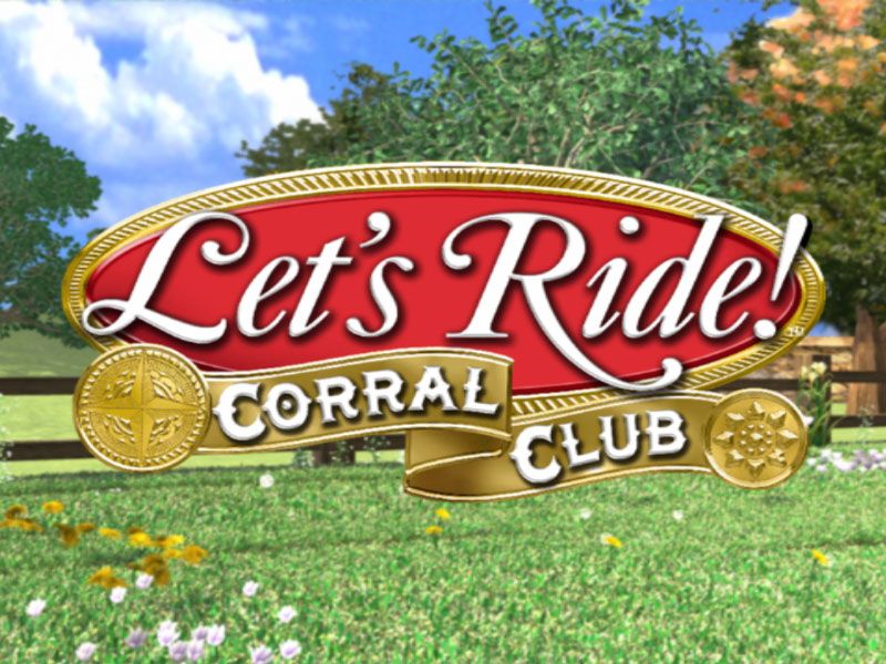 Let's Ride!: Corral Club (Windows) screenshot: Title screen