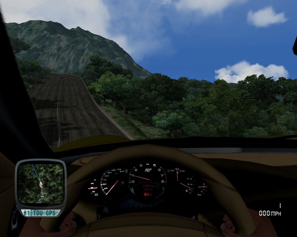 Test Drive Unlimited: Megapack (Windows) screenshot: Inside RUF Rturbo