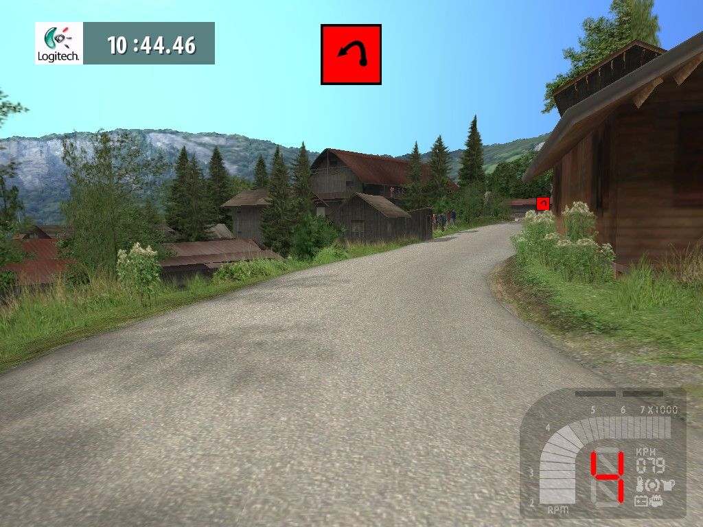 Richard Burns Rally (Windows) screenshot: Lovely France.