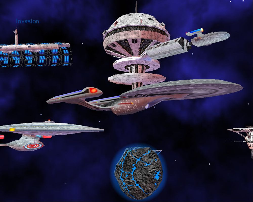 Star Trek: Armada II (Windows) screenshot: Federation fleet