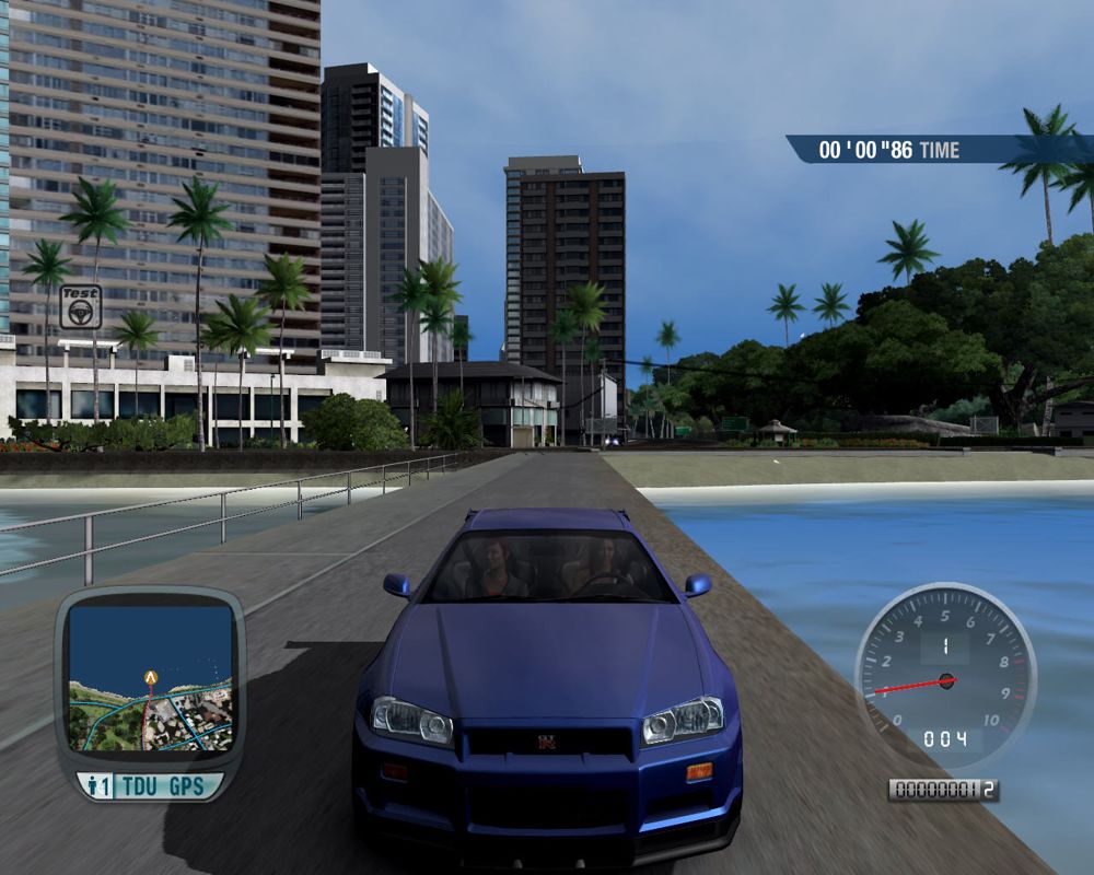 Test Drive Unlimited: Megapack (Windows) screenshot: Nissan Skyline GTR R34