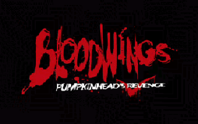 Bloodwings: Pumpkinhead's Revenge (DOS) screenshot: Title Screen