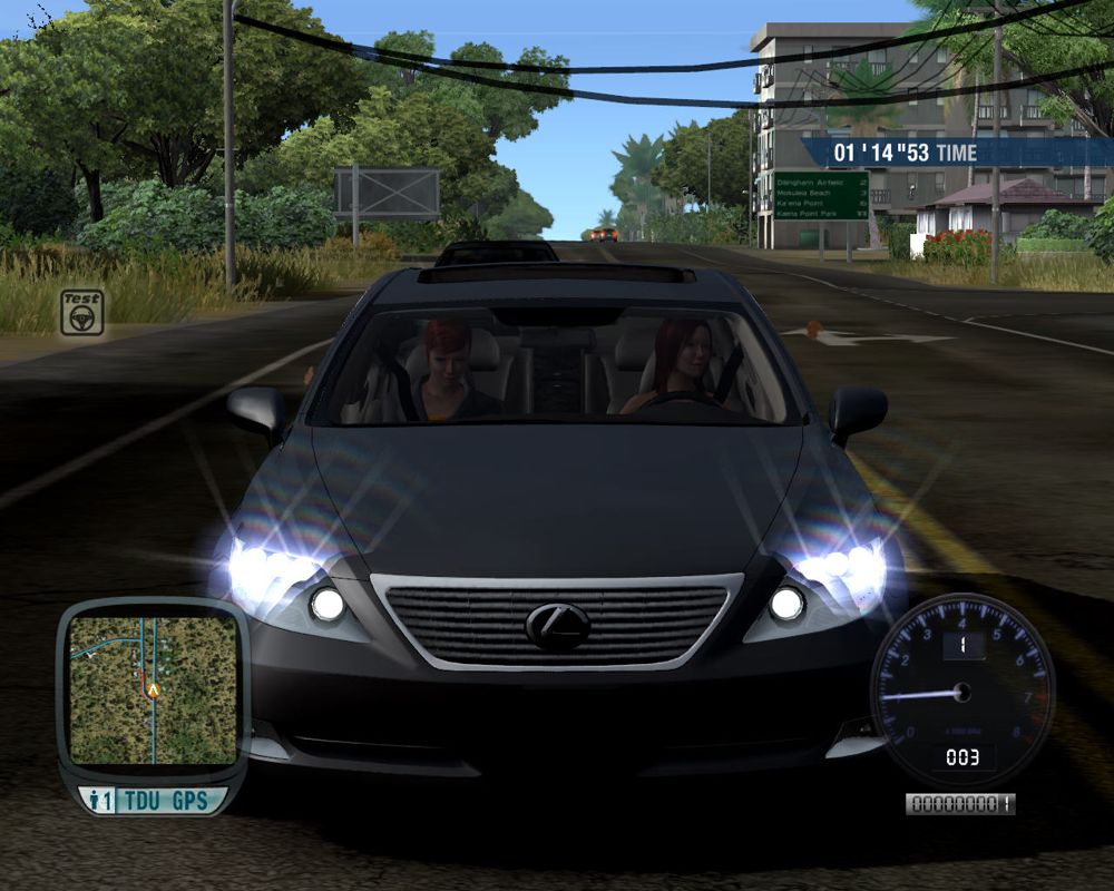 Test Drive Unlimited: Megapack (Windows) screenshot: Lexus LS 600h L