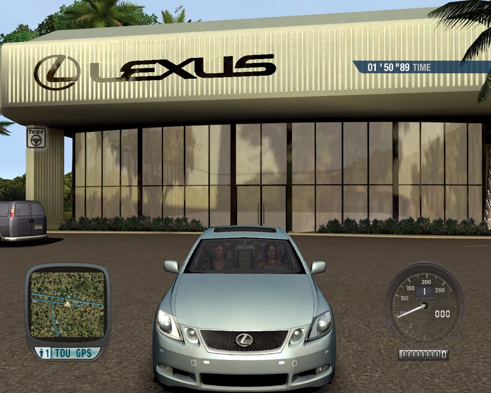 Test Drive Unlimited: Megapack (Windows) screenshot: Lexus GS 450h