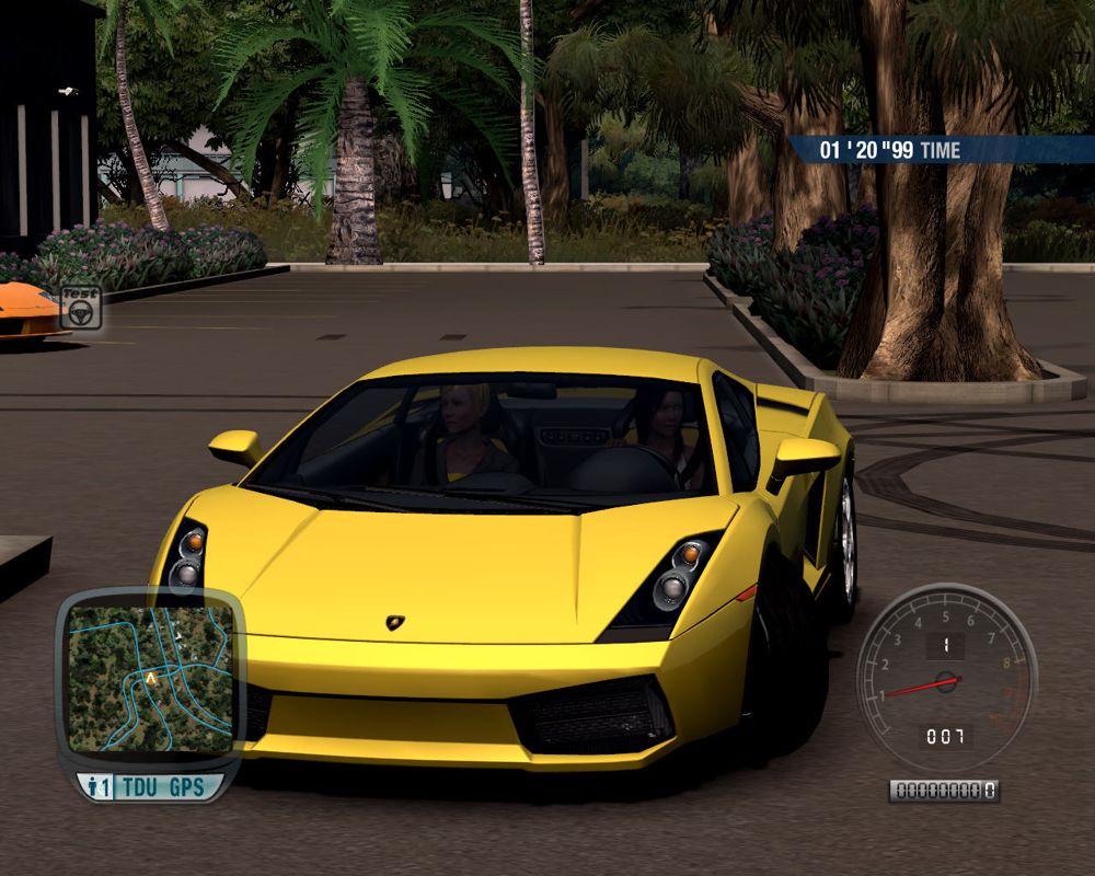 Test Drive Unlimited: Megapack (Windows) screenshot: Lamborghini Gallardo Coupe