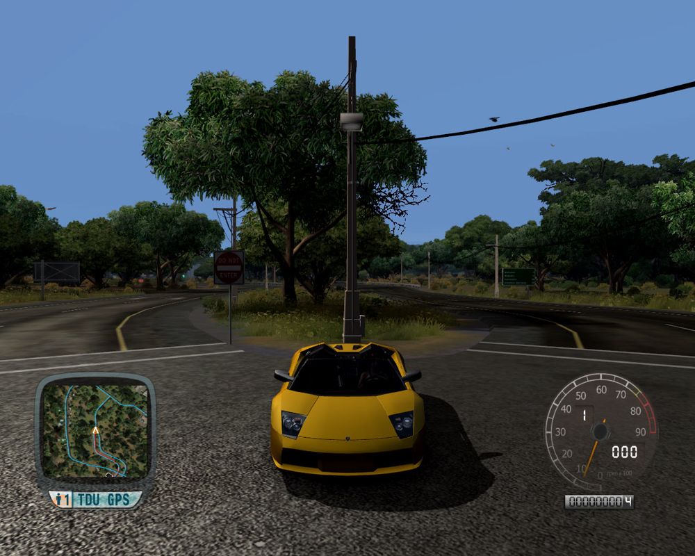 Test Drive Unlimited: Megapack (Windows) screenshot: Lamborghini Murciélago Roadster