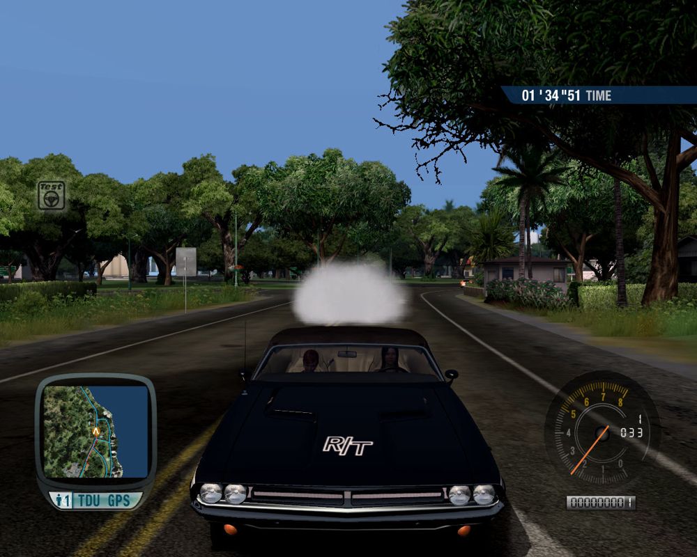 Test Drive Unlimited: Megapack (Windows) screenshot: Dodge Challenger RT