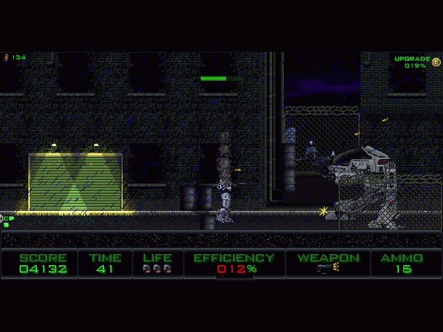RoboCop 2D (Windows) screenshot: Robocop vs ED209