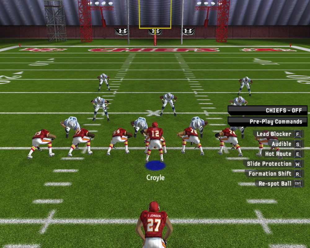 Madden NFL 08 (Windows) screenshot: Practise makes perfect