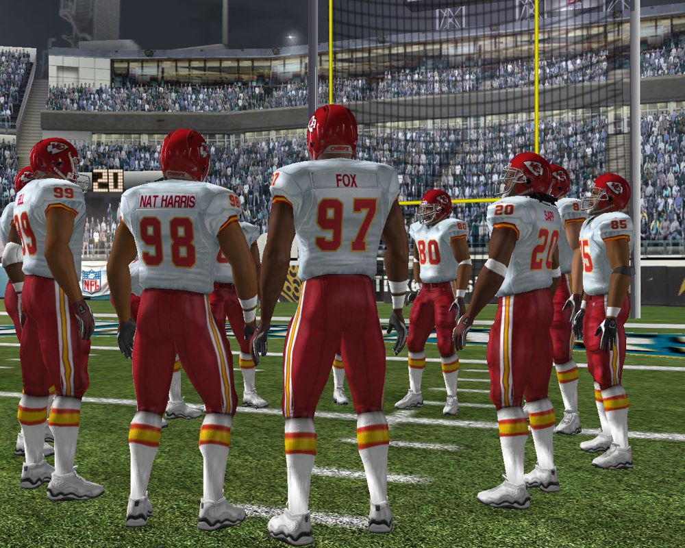 Madden NFL 08 (Windows) screenshot: Team meating