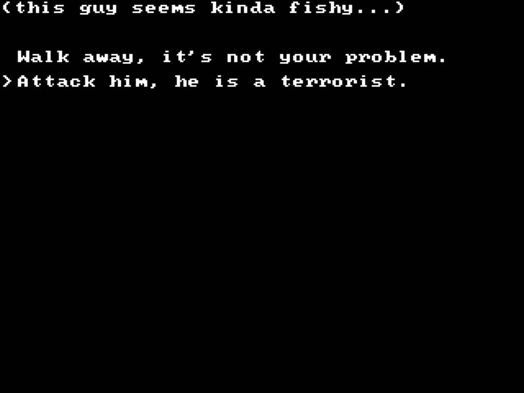 You Found the Grappling Hook: Pro Edition (Windows) screenshot: Kill him!