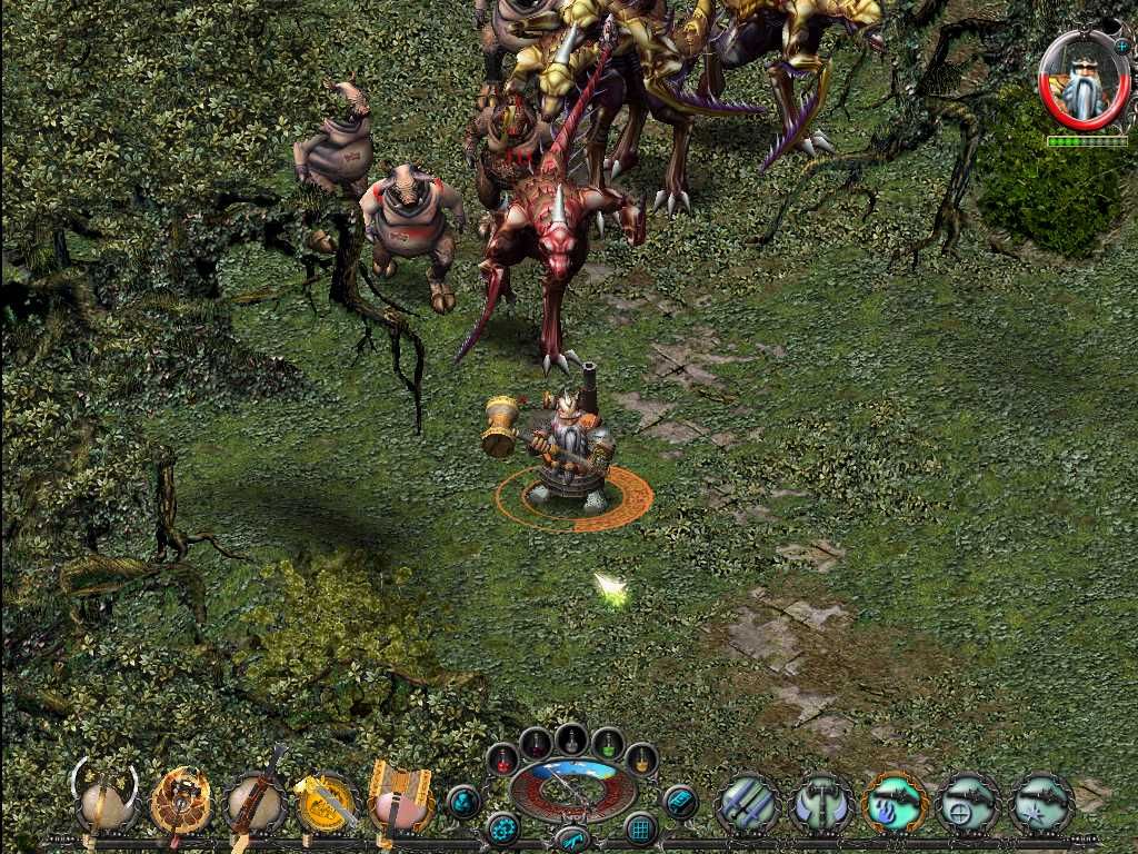 Sacred: Underworld (Windows) screenshot: Follow the leader everyone!