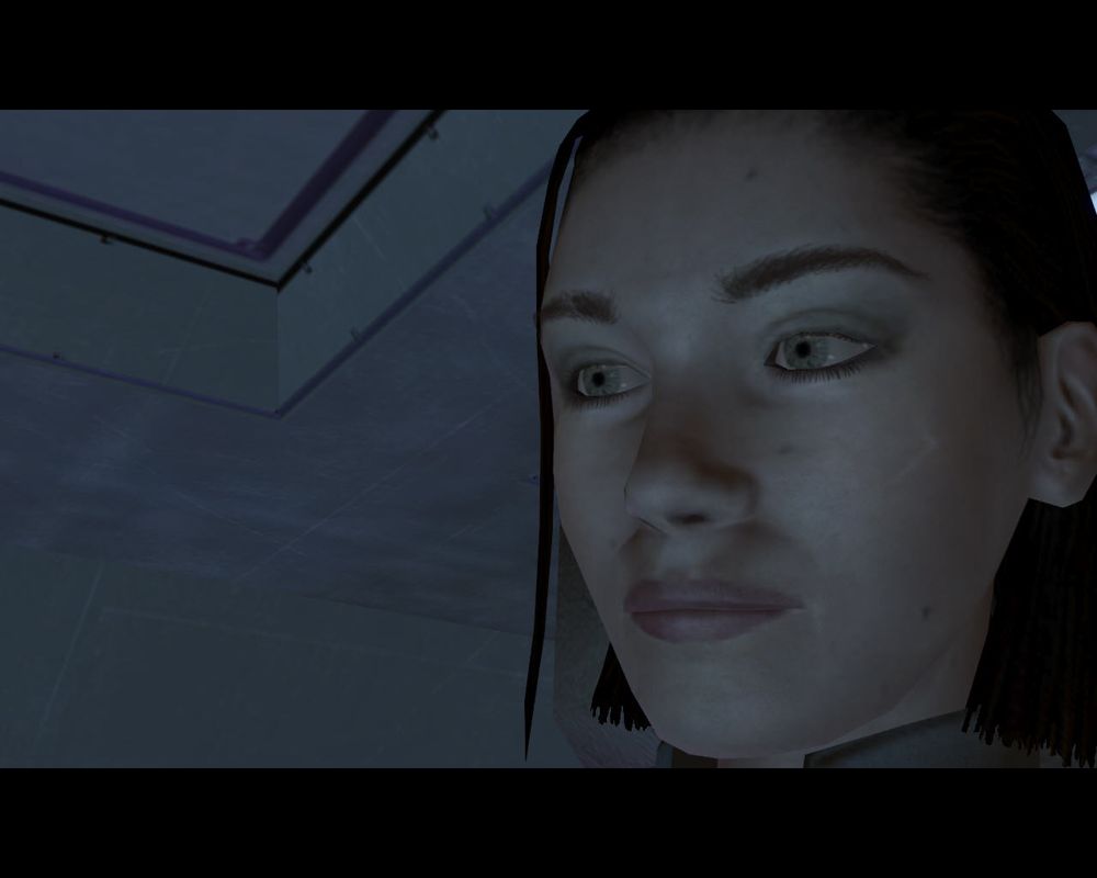 Halo 2 (Windows) screenshot: Miranda Keyes at close