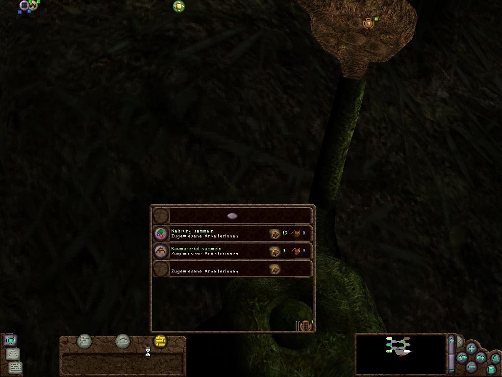 Les Fourmis (Windows) screenshot: Assign tasks