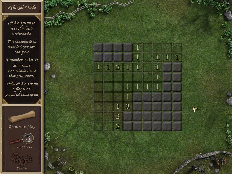 Hidden Mysteries: Civil War - Secrets of the North & South (Windows) screenshot: Cannonball mini-game