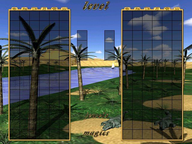 Egyptian Challenge (Windows) screenshot: Nile level