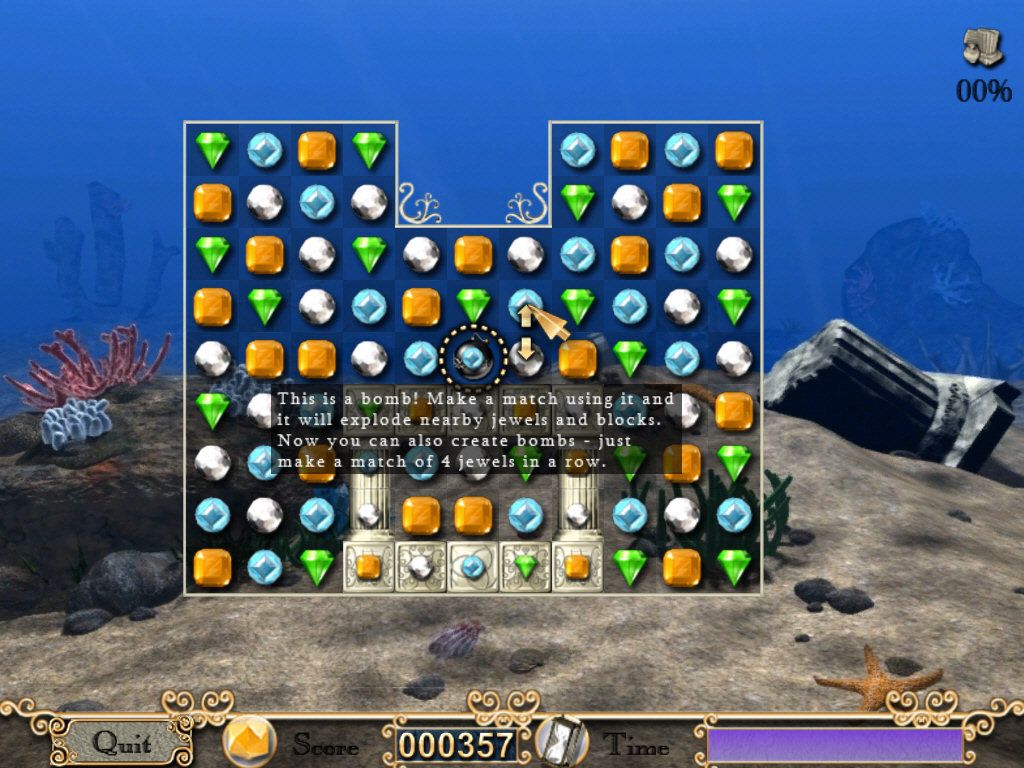 Screenshot of Jewel of Atlantis (Windows, 2006) - MobyGames