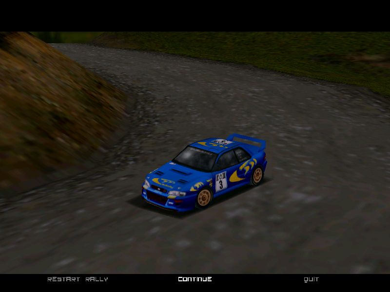 Colin McRae Rally (Windows) screenshot: Replay mode