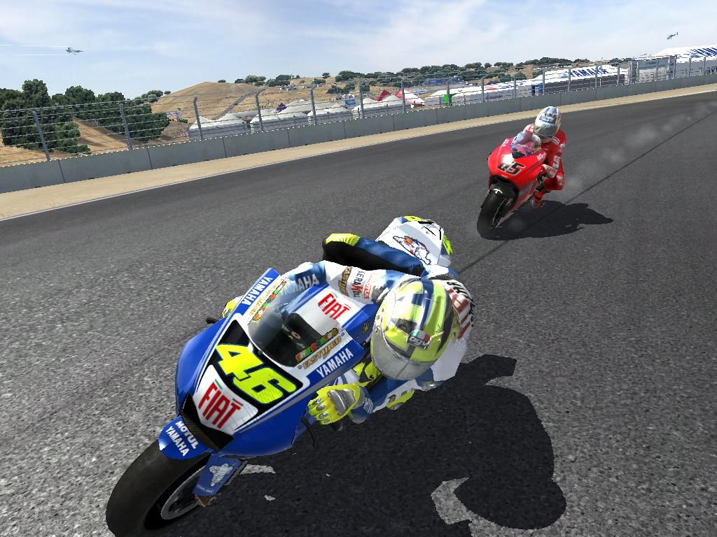 MotoGP '07 (Windows) screenshot: Brave overtaking