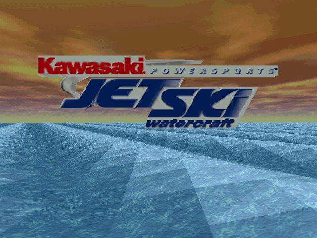 Kawasaki Jet Ski Watercraft (Windows) screenshot: Title screen