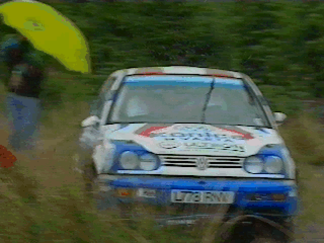 Rally Championship: International Off-Road Racing (DOS) screenshot: Opening Cinematics