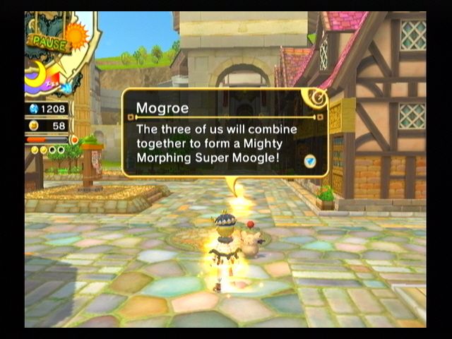 Final Fantasy: Crystal Chronicles - My Life as a King (Wii) screenshot: Mogroe and his brothers have delusions of grandeur.