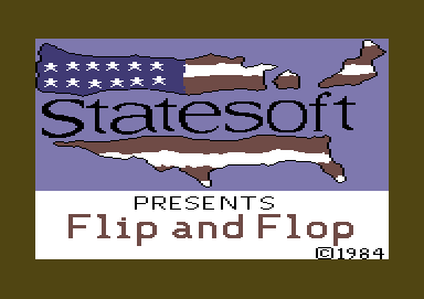 Flip and Flop (Commodore 64) screenshot: Loading screen
