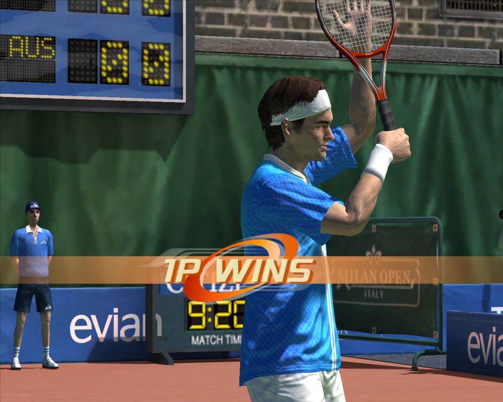 Virtua Tennis 3 (Windows) screenshot: Player wins