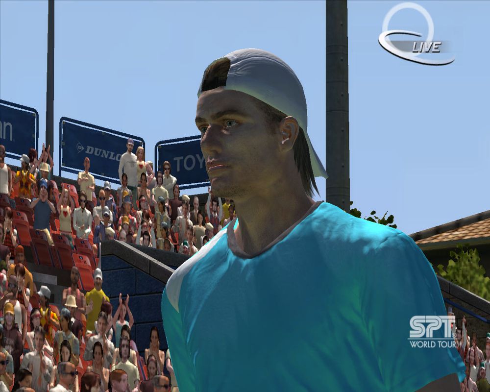 Virtua Tennis 3 (Windows) screenshot: Player at close