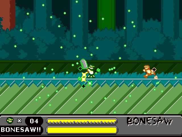 Bonesaw (Windows) screenshot: Using the bonesaw.