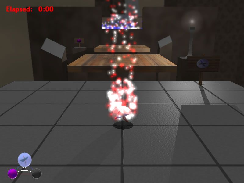 Marble Mayhem (Windows) screenshot: Moving platforms.