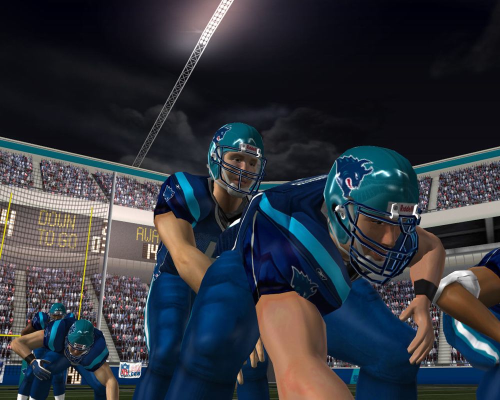 Madden NFL 07 (Windows) screenshot: Nothing illegal going on here.
